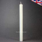 30cm x 2.5cm (12" x 1") Classic Church Candles